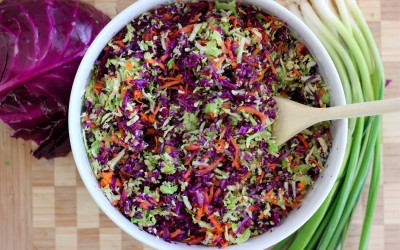 Rainbow Medley Salad (raw vegan, dairy & gluten free)