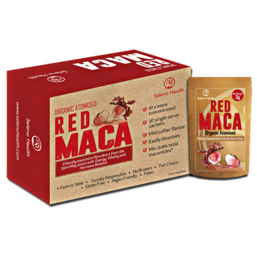 Atomised red Maca by Seleno Health